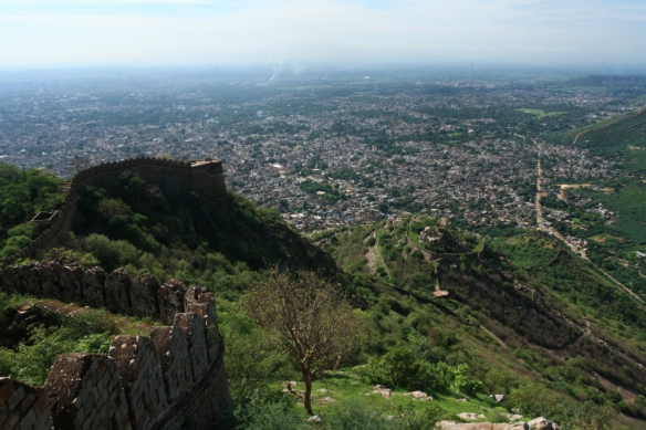 Alwar City from Bala fort